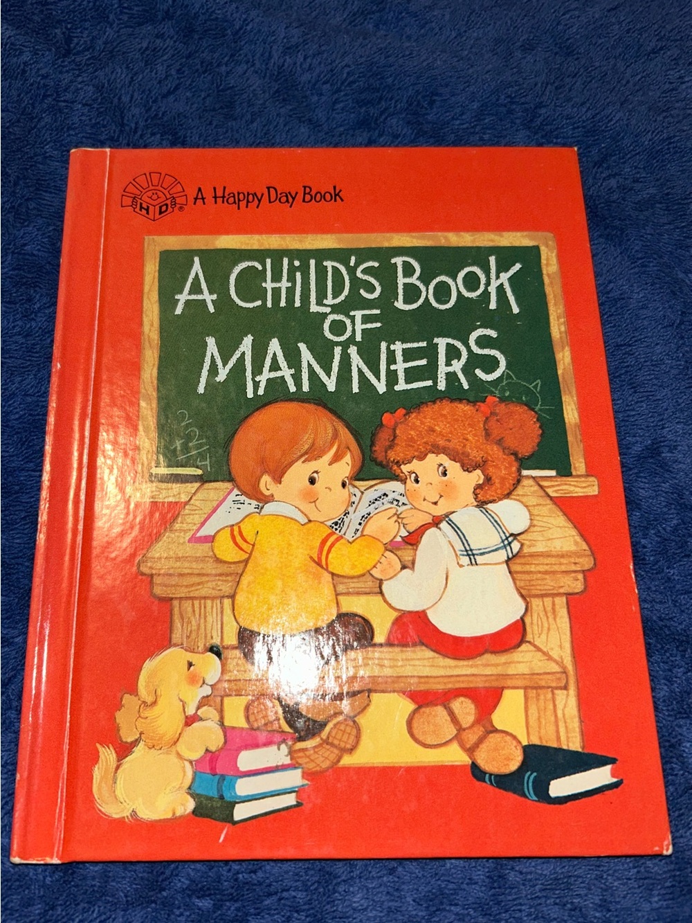 A Happy Day Book, Childs Book of Manners By Ruth Odor, 1990, Hardcover